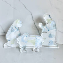 Load image into Gallery viewer, Acrylic Nativity Scene Set