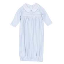 Load image into Gallery viewer, Benjamin Smocked Collared Gown