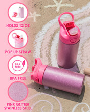 Load image into Gallery viewer, H2O Please Glitter Water Bottle