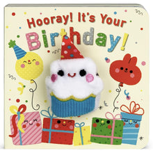 Load image into Gallery viewer, Hooray! It's Your Birthday! Puppet Book