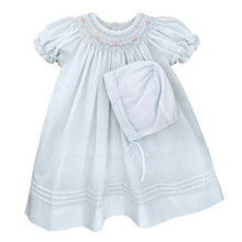 Load image into Gallery viewer, Daydress w/ Heart Smocking & Pearls