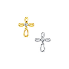 Load image into Gallery viewer, Infinity Cross Earrings