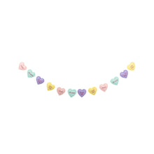 Load image into Gallery viewer, Conversation Hearts Felt Banner