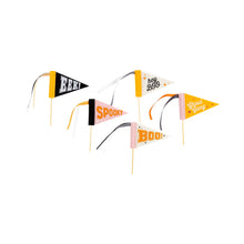 Load image into Gallery viewer, Mini Felt Halloween Pennant Banners