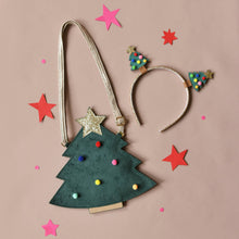 Load image into Gallery viewer, Velvet Christmas Tree Bag