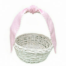 Load image into Gallery viewer, Pink Cotton Pique Sash with Trim