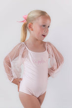 Load image into Gallery viewer, Mesh Long Sleeve Leotard - Pink Bliss