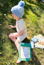 Load image into Gallery viewer, Lt Blue Knit Mittens