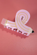 Load image into Gallery viewer, Back To School Pencil Hair Claw Clip