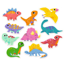 Load image into Gallery viewer, Puzzle Duo Dinos
