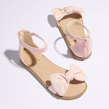 Load image into Gallery viewer, Miss Cambelle Bow Sandal in Ballet - Kids
