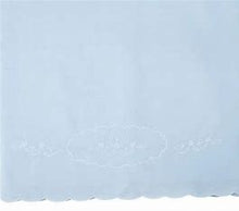 Load image into Gallery viewer, Blue Embroidered Receiving Blanket
