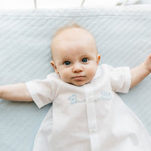 Load image into Gallery viewer, Boys Open Front Train Daygown