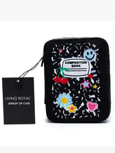 Load image into Gallery viewer, Velvet Jewelry Zip Case/Organizer