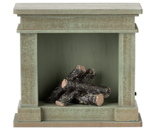 Load image into Gallery viewer, Fireplace, Miniature- Green