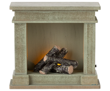 Load image into Gallery viewer, Fireplace, Miniature- Green