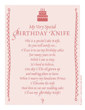 Load image into Gallery viewer, Birthday/Keepsake Knives