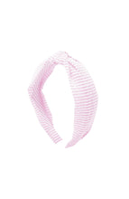 Load image into Gallery viewer, Seersucker Knot Headband