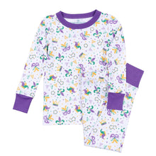 Load image into Gallery viewer, Mardi Gras Munchkins Pajama Set
