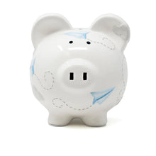 Load image into Gallery viewer, Paper Airplane Piggy Bank
