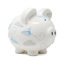 Load image into Gallery viewer, Paper Airplane Piggy Bank