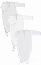 Load image into Gallery viewer, Jersey Baby Sacks with Crochet Edge