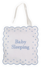 Load image into Gallery viewer, Hanging Linen Baby Sleeping Pillow
