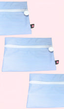 Load image into Gallery viewer, Preppy Stripe Cosmo Bags
