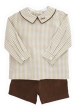 Load image into Gallery viewer, L/S Collared Gingham Shirt