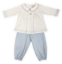 Load image into Gallery viewer, L/S Alligator Emb Bloomer Pant Set