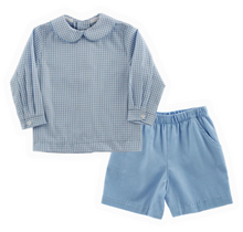 Load image into Gallery viewer, L/S Collared Gingham Shirt