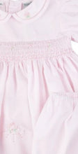 Load image into Gallery viewer, Flower Smocked Collared Dress