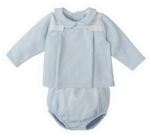 Load image into Gallery viewer, Diaper Set Striped Collar