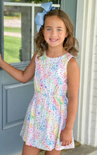 Load image into Gallery viewer, Kristin Knot Dress - Glitter Stars