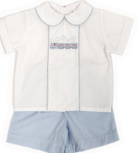 Load image into Gallery viewer, Choo Choo Dressy Short Set