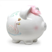 Load image into Gallery viewer, Serena the Swan Piggy Bank