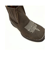 Load image into Gallery viewer, Square-Toe Short Boots