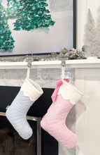 Load image into Gallery viewer, Quilted Seersucker Stocking