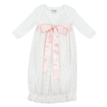 Load image into Gallery viewer, Swiss Emb Lap Shoulder Gown