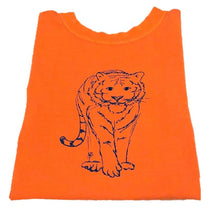 Load image into Gallery viewer, Orange/Navy Tiger Tee