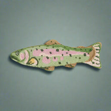 Load image into Gallery viewer, Shaped Trout Hook Pillow
