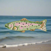 Load image into Gallery viewer, Shaped Trout Hook Pillow