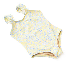 Load image into Gallery viewer, Butter Blooms Ribbed Swimsuit
