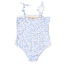 Load image into Gallery viewer, Coastal Garden Crochet Trim Swimsuit