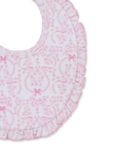 Load image into Gallery viewer, Delicate Blooming Bows Bib