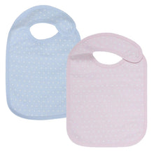 Load image into Gallery viewer, Polka Dots Baby Feeding Bib