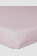 Load image into Gallery viewer, Gingham Crib Sheet