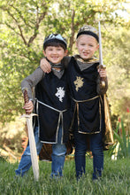 Load image into Gallery viewer, Gold Knight Set with Tunic, Cape, and Crown