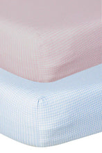 Load image into Gallery viewer, Gingham Crib Sheet