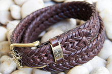 Load image into Gallery viewer, Braided Leather Belt